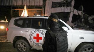 Die Hamas übergab im Gazastreifen einen Sarg an das Rote Kreuz, in dem sich die sterblichen Überreste einer Geisel befinden sollen. (Archivbild)