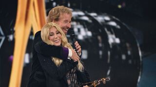 Mit seinem Auftritt sorgte Gottschalk für Irritationen.