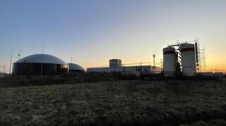 Die Anlage für Ethanol aus Rest- und Abfallstoffen von CropEnergies in Weselberg (Südwestpfalz).