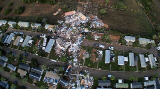 Der Wetterdienst geht davon aus, dass an der Algarve ein Tornado wütete.