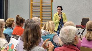 Der Organuhr und dem Biorhythmus widmete die Gerchsheimer Heilpraktikerin Angelika Gräfin Wolffskeel von Reichenberg ihren jüngsten Vortrag im Rahmen der Kamingespräche.