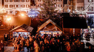 Der Bad Mergentheimer Weihnachtsmarkt.