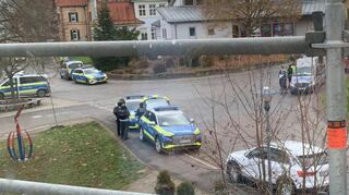 Im Bereich der Verbundschule Boxberg kam es am Donnerstag zu einem Großeinsatz der Polizei.
