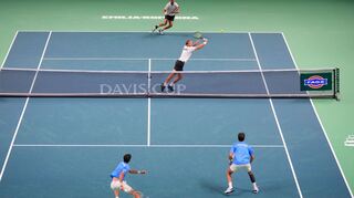 Die Entscheidung fiel erst im Doppel.