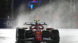 Für Ferrari-Pilot Lewis Hamilton lief gar nichts zusammen, er wurde Letzter.