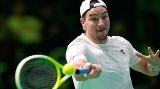 Jan-Lennard Struff verlor zum Auftakt gegen Pablo Carreno Busta.