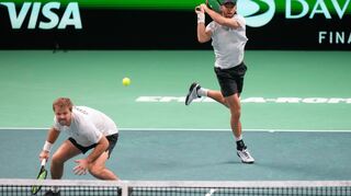 Standen im Doppel wieder unter Druck: Kevin Krawietz und Tim Pütz