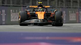 Der Dienstwagen kostete Norris alle Punkte für Rang zwei in Las Vegas.