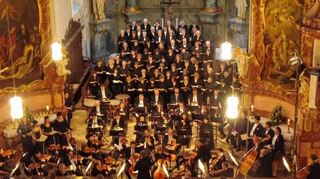 <p>Künstlerischer Glanzpunkt: Konzert in der Schlosskirche.</p>