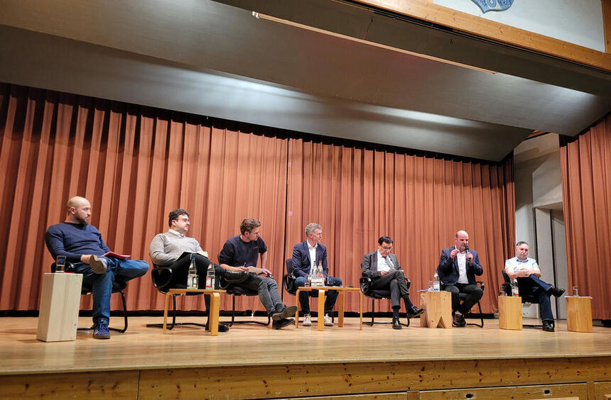 Laudenbach: Entertaining discussion with the state parliament candidates