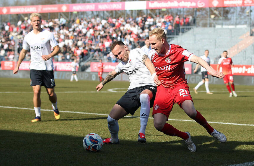 Würzburger Kickers wollen sich gegen Vilzing steigern