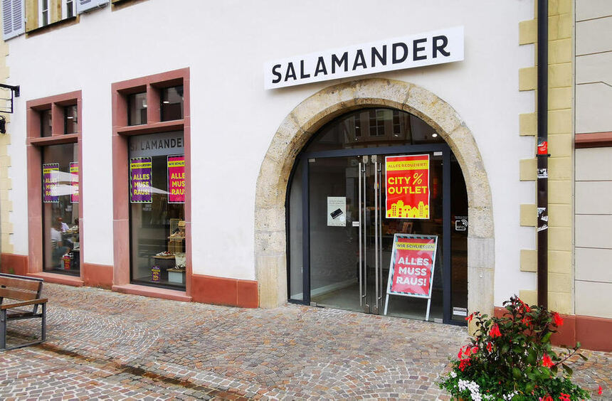 Bad Mergentheim: “Salamander” shoe store closes