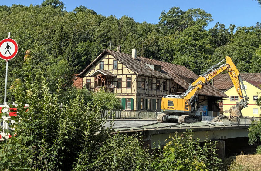 Hardt Bridge in Adelsheim: Demolition planned in two to three weeks