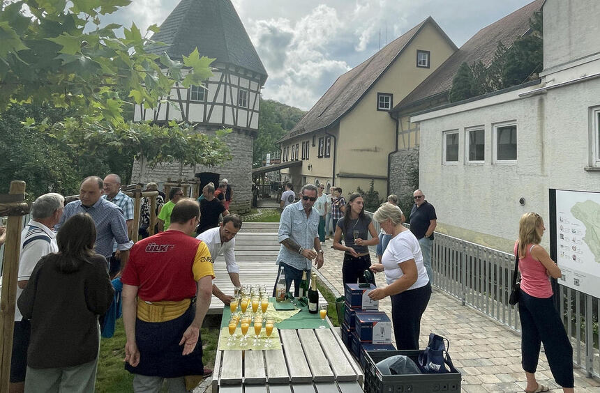 Newly Designed Square at the Mühlkanal in Adelsheim Opened