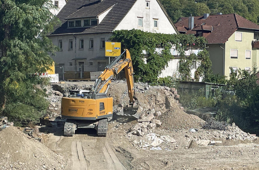 Hardt Bridge in Adelsheim: New piers to be in place by the end of the year