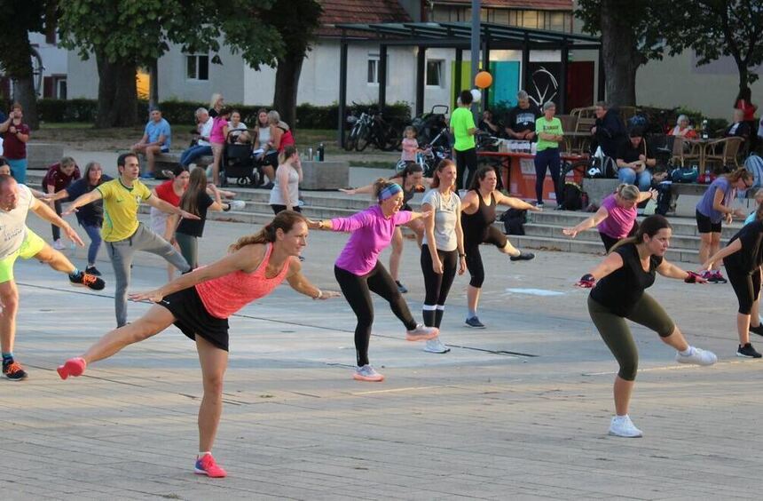 Zumba, Piloxing and DJ sounds: European Sports Week in Tauberbischofsheim