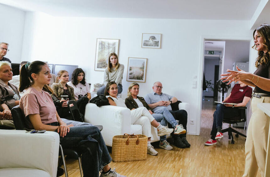 Beim Founders Talk in Bad Mergentheim: Jasmin Greco über Baby ...