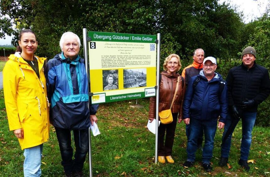 Literarischer Heimatweg in Boxberg eröffnet