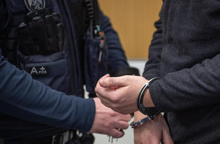 In Werbach klickten die Handschellen