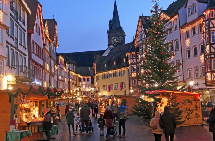 Charm of the Wertheim Christmas market is preserved