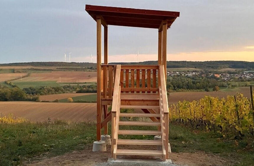 Neuer Aussichtspunkt in Külsheim