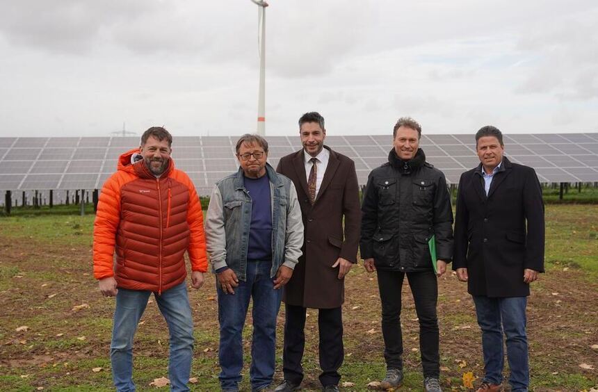 Solarpark in Schäftersheim offiziell in Betrieb genommen