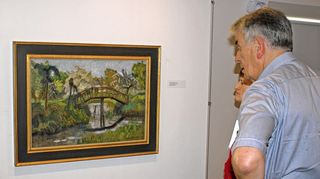 <p>Die Ausstellung "Otto Modersohn - die 20er Jahre in Fischerhude" wurde am Samstag im Museum Schlösschen im Hofgarten eröffnet.</p>