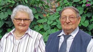 <p>Seit 60 Jahren sind die Uissigheimer Maria und Rudolf Kaufmann miteinander ver-heiratet.</p>